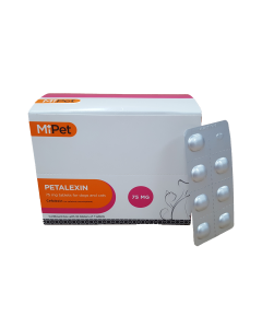 MiPet Petalexin Tablets 75mg pk210
