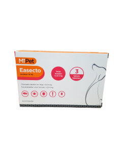 MiPet Easecto Toy 10mg Tabs For Dogs (2.5kg - 5kg) pk3
