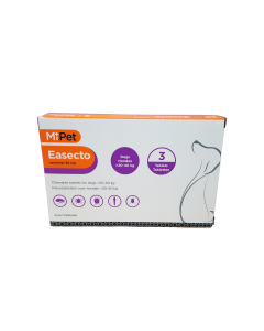 MiPet Easecto Large 80mg Tabs For Dogs (20kg - 40kg) pk3
