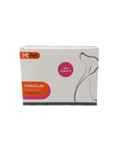 MiPet Synuclav 500mg Tablets (Pack 100) 