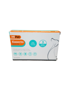 MiPet Easecto Puppy 5mg Tabs For Dogs (1.3kg - 2.5kg) pk3