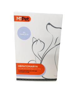 MiPet Hepatomaryn for Cats and Small Dogs pk30